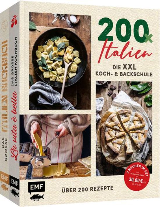 200 x Italien – Die XXL Koch- und Backschule