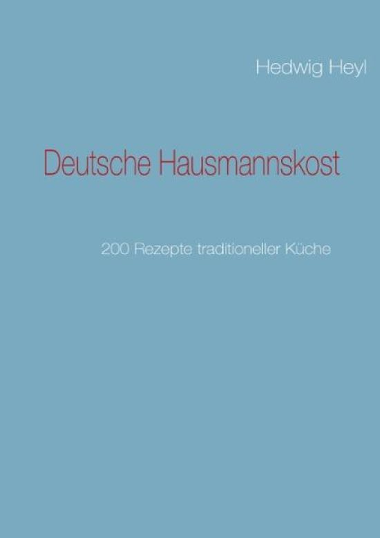 Deutsche Hausmannskost