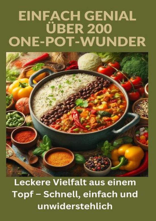 Einfach genial: über 200 One-Pot-Wunder: Einfach genial: Das One-Pot-Kochbuch – Über 200 Rezepte für unkomplizierte Gerichte aus einem Topf