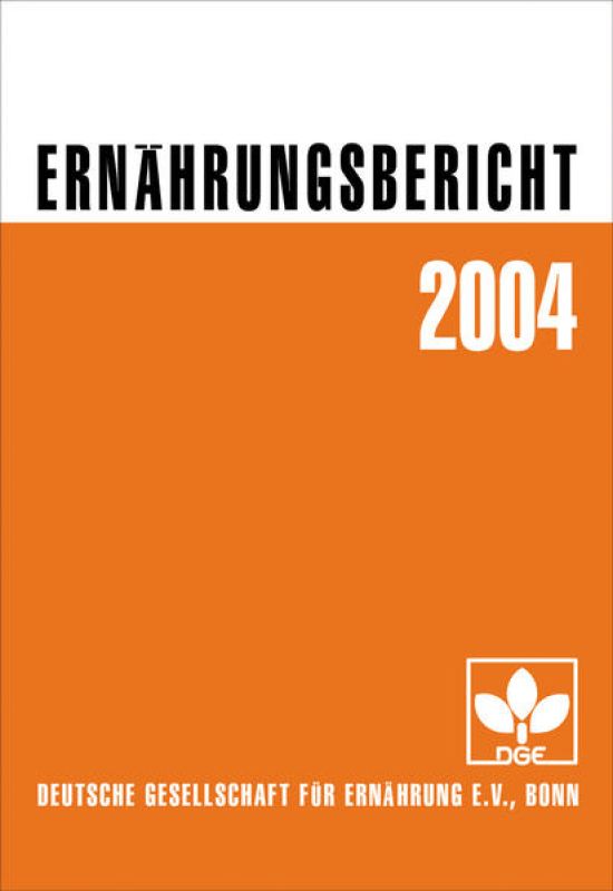 Ernährungsbericht 2004