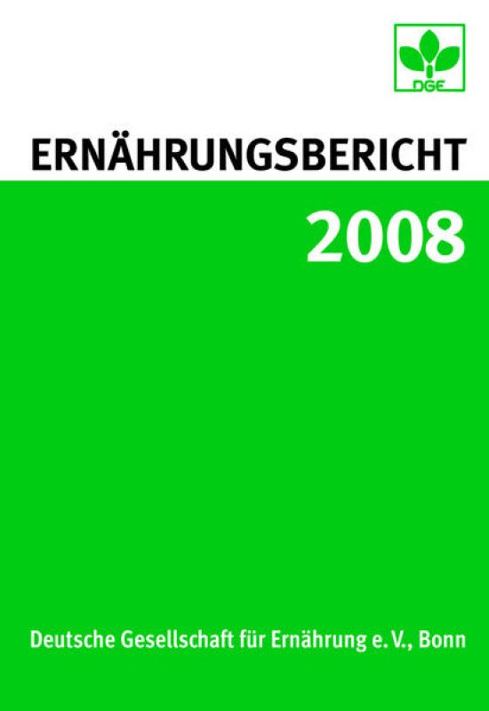 Ernährungsbericht 2008