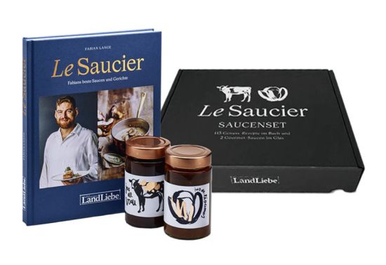 Geschenk-Set: «Le Saucier» und «2 Saucen»