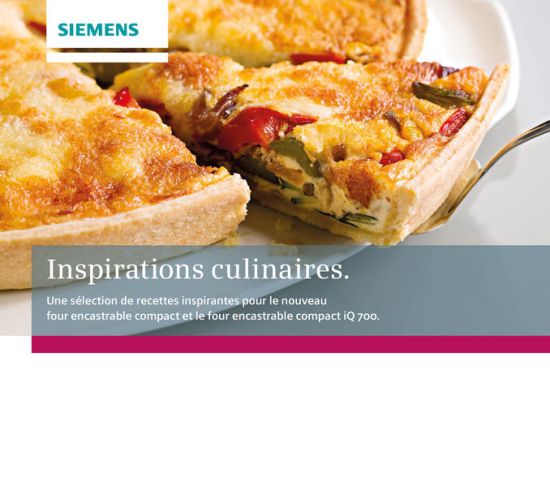 Inspirations culinaires (Siemens livre de cuisine)