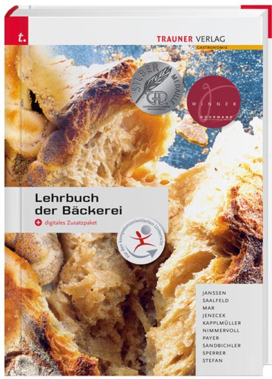 Lehrbuch der Bäckerei - Ausgabe für Deutschland + digitales Zusatzpaket inkl. digitalem Zusatzpaket