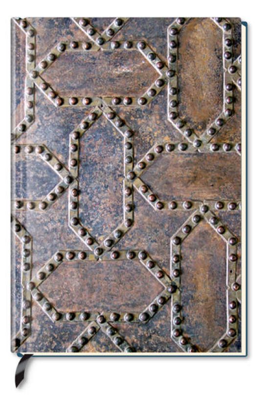 Premium Book Alhambra Gate - Notizbuch - liniert - (12 x 17)