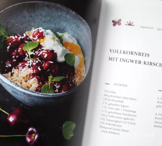 Kochbuch Dietrich Groenemeyer Heilsam kochen mit Ayurveda Rezept Vollkornreis