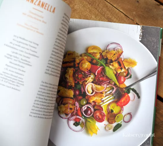 Das Toskana Kochbuch Tomaten Brot Salat Rezept