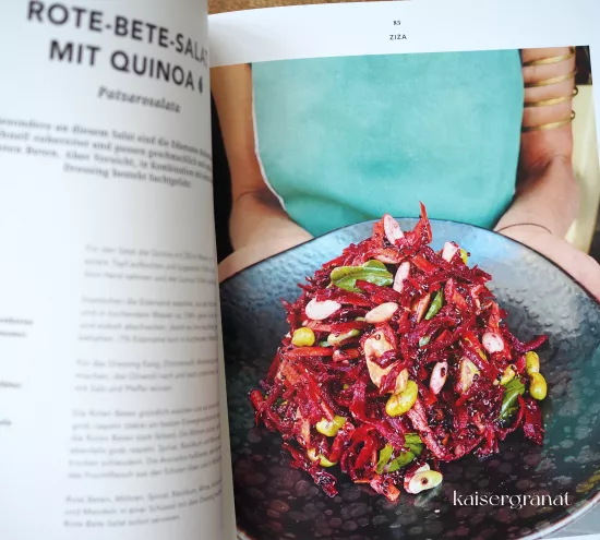 Griechenland vegetarisch Kochbuch Rezept Rote Bete