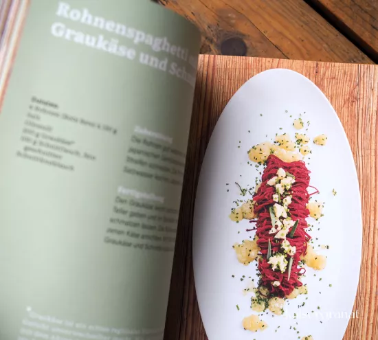 Richtig gut vegetarisch das Kochbuch von Daniel und Herbert Hintner Spaghetti