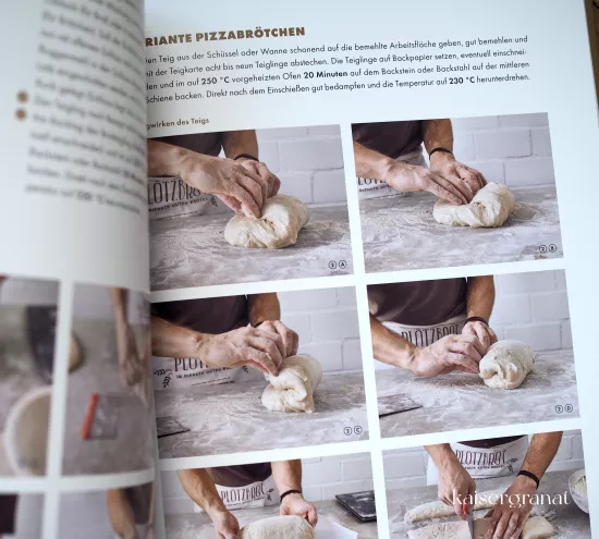 Die besten Fladenbrote der Welt das Kochbuch von Lutz Geißler Rezept fuer Pizzabroetchen