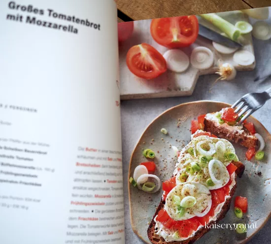 Feierabend Blitzrezepte Express Das Kochbuch von Christian Henze Rezept fuer Tomatenbrot