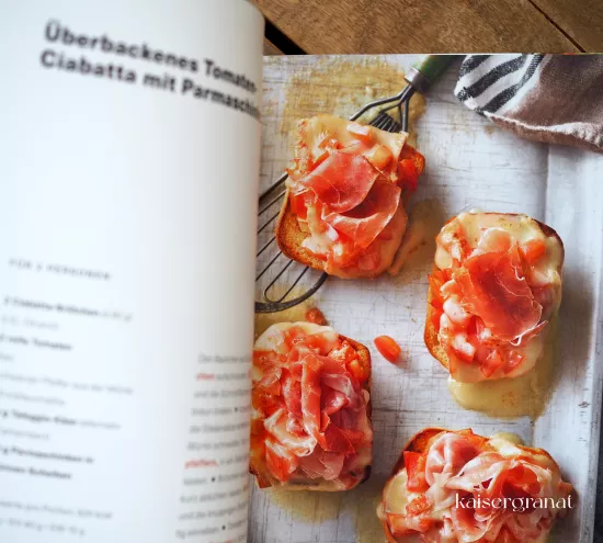 Feierabend Blitzrezepte Express Das Kochbuch von Christian Henze Rezept fuer Tomatenciabatta