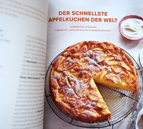 Schnell und einfach das Kochbuch von Martina und Moritz Rezept fuer Apfelkuchen