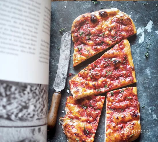 Gutes Brot das Kochbuch von Daniel Leader Rezept fuer Pizza