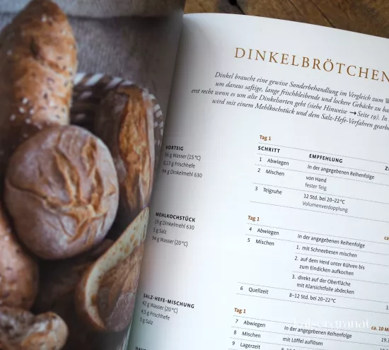 Lutz Geissler Broetchen backen das Kochbuch Rezept fuer dinkelbroetchen