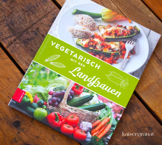 Das Kochbuch Vegetarisch mit den Landfrauen.JPG