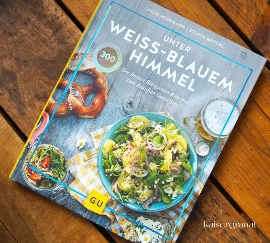 Das Kochbuch Unter weiß-blauem Himmel von Julia Herrmann und Stefan Brückl.JPG