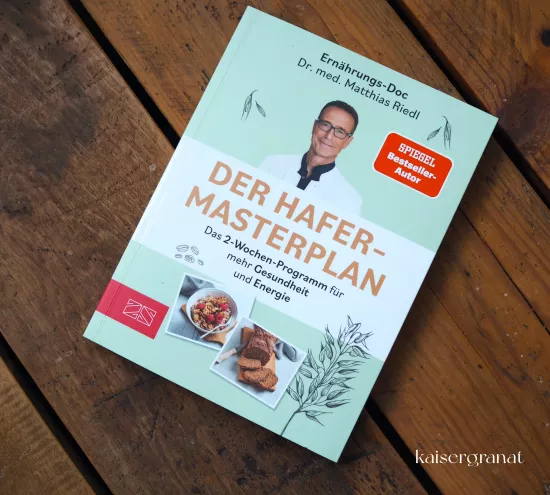 Das Kochbuch Der Hafer Masterplan von Dr. Matthias Riedl