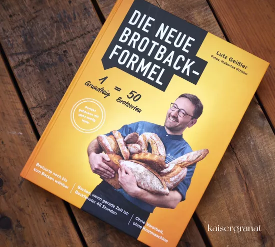 Das Buch die Die neue Brotbackformel von Lutz Geißler
