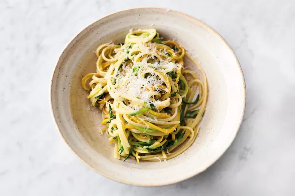 Zucchini salad | Jamie Oliver recipes | Recipe | Zucchini 